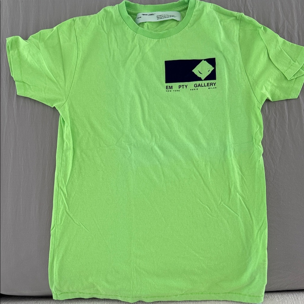 Offwhite Empty Gallery Authentic Tshirt Men's Us … - image 1
